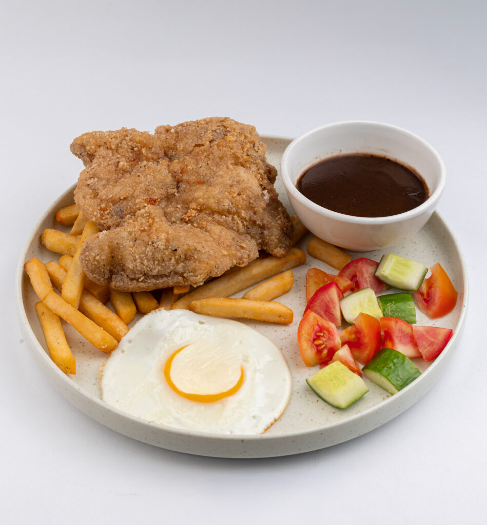 Chicken Chop Black Pepper Sauce