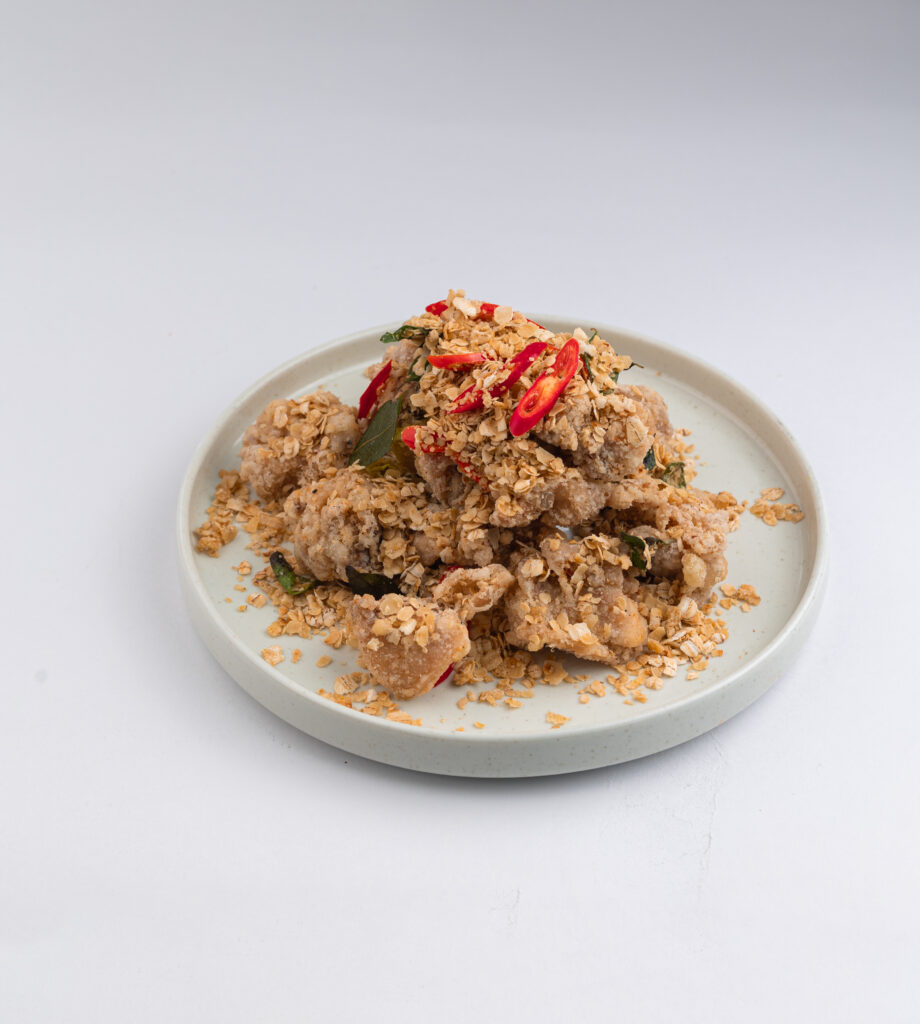 Fried Chicken In Crispy Butter Oats