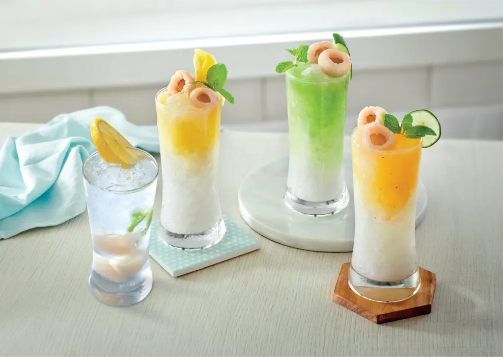 Pineapple Lychee Ice Blended