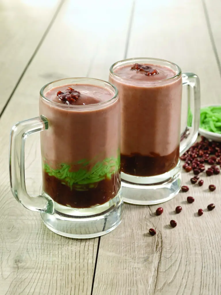 Red Bean Cendol Ice Blended