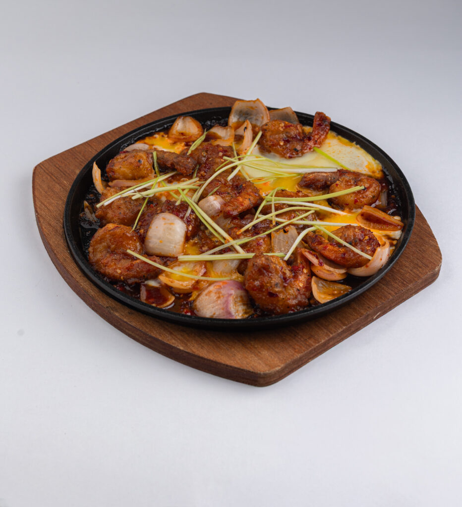 Singapore Style Prawn